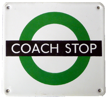 Compulsory Coach Stop Flag.