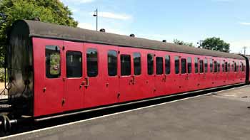 British Mk1 trailer compartment carriage.