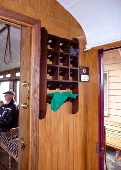 GWR Railmotor passenger door vestible.