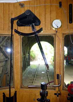 regulator and hand brake GWR auto-trailer No.92..