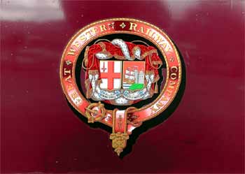 GWR Railmotor great Western Railway coast of arms.