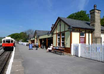 NER Autocar 3170 at Bolton Abbey station.