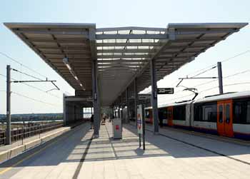 Street view Barking Riverside station.