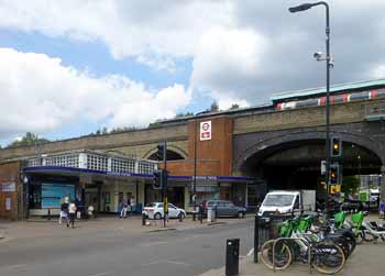 Street level view Greenford station