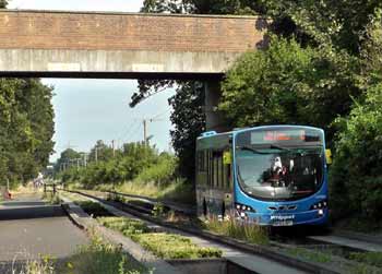 Cambs Dunstable OBahn Guided Busway.