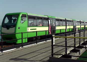 Former Southend Pier railway carriages 4 and 2.